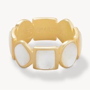 Spartina 449 Maera Band Ring Mother of Pearl
